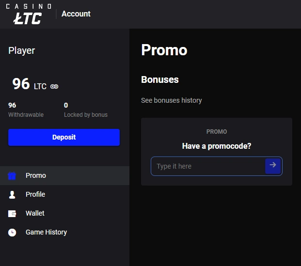 LTCCasino Bonuses